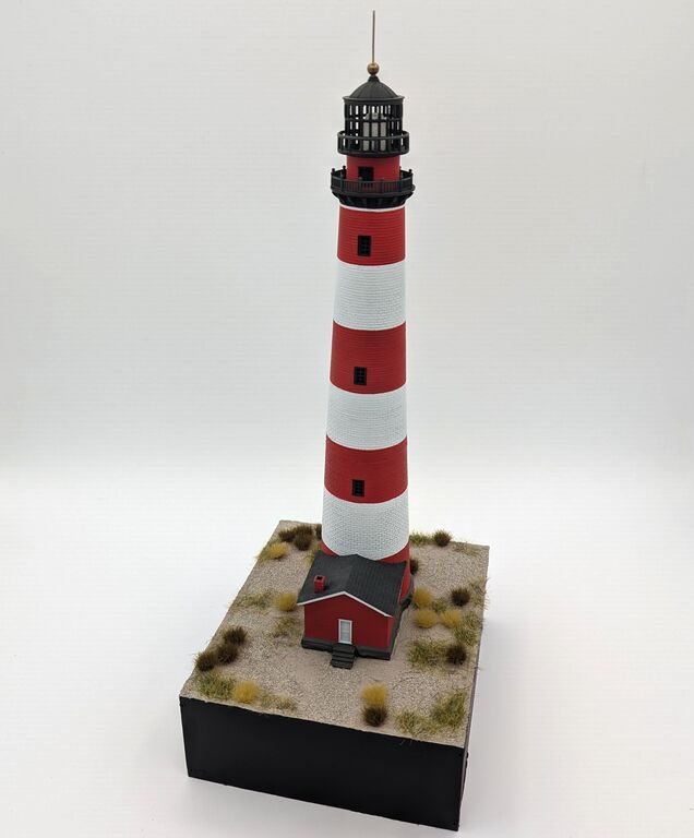 Assateague Lighthouse Model Kit N Scale