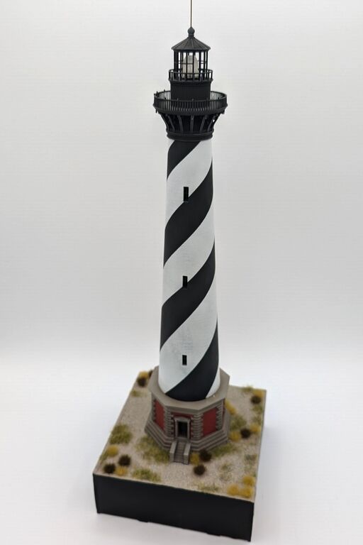 Cape Hatteras Lighthouse Model Kit N Scale